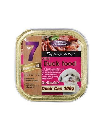 베게7 오리고기캔 100g