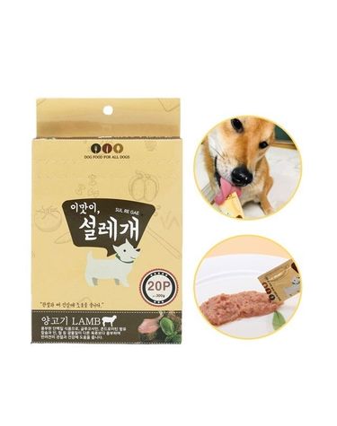 이맛이 설레개 양고기뼈건강 20p 영양간식 츄르