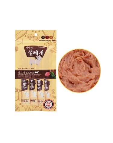 이맛이 설레개 양고기뼈건강 4p 영양간식 츄르