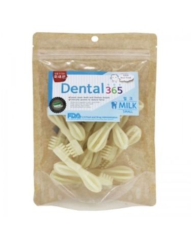 애견껌 덴탈365 칫솔껌 밀크 1팩 150g