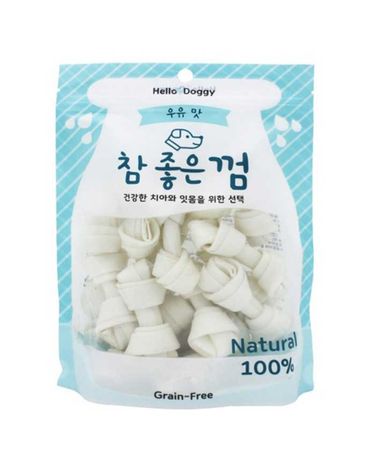 애견껌 헬로도기 참좋은껌 우유껌 18p 6팩 1타