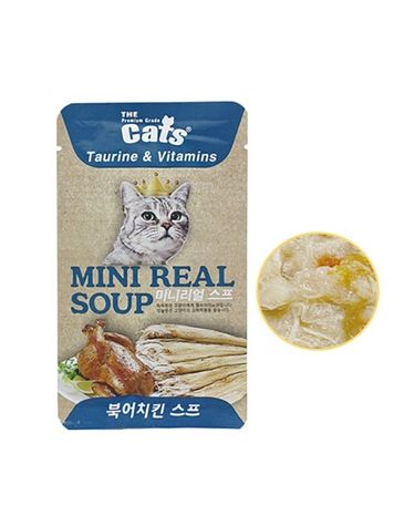 캣 영양 스프 40g  북어치킨 1p 고양이 건강간식