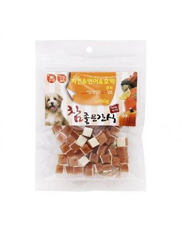 참좋은간식 베이직 펫더맨 치킨 연어 호박 큐브