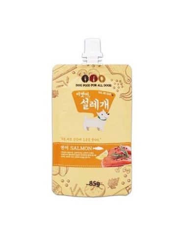 애견간식 설레개 연어 85g 1팩