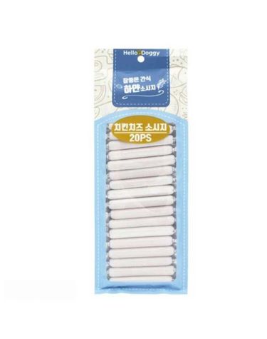 참좋은간식 하얀소세지 20p 치킨치즈 6팩 1타