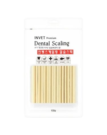 강아지 덴탈 칼슘 스틱 100g 1P 애견 치석관리 간식