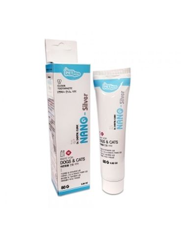 애견용품 펫퍼스 은나노 치약 80g