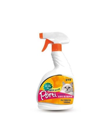 고양이 탈취제 베이비파우더 1L 1P 오줌 냄새 제거