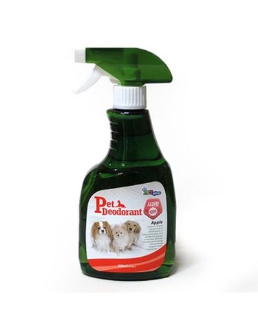 강아지 펫퍼스 탈취제 사과향 500ml 1P 항균 소독