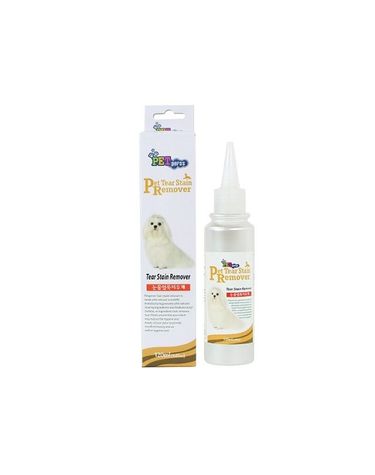 펫전용 눈물얼룩 지우개 125ml 털 변색방지 눈관리