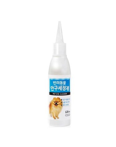 강아지 펫퍼스 안구 세정제 120ml 1P 고양이 눈세정