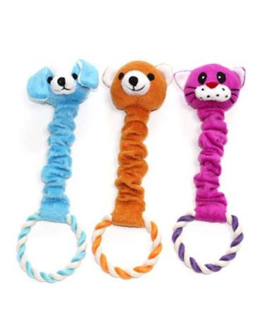 강아지인형 동물 쫄쫄이 TOY 1개 임의배송 치석제거