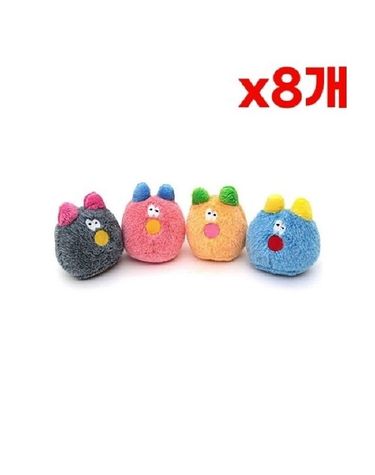 PMD181 펫모닝 강아지 뿔도깨비 장난감 8개