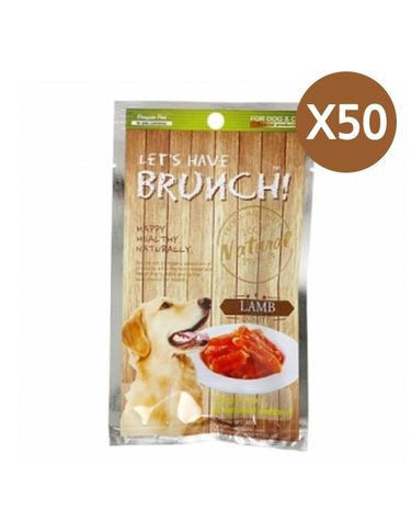 기호성 높은 강아지 50P 양고기 간식 30g 애견 져키