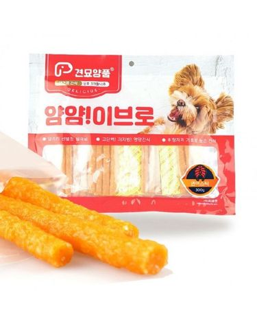 강아지 베이직 피플펫 간식 견묘양품 얌얌 이브로 연어