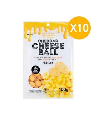 전연령용 강아지 체다치즈 애견 영양간식 100g 10P