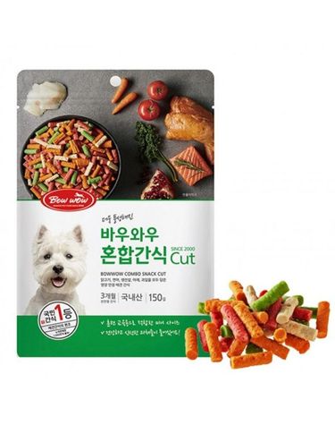 강아지간식 베이직 바우와우 혼합컷