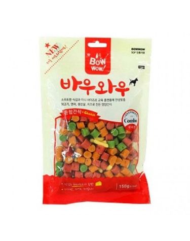 간식 베이직 강아지 150g 혼합 애견 먹이 영양 간식