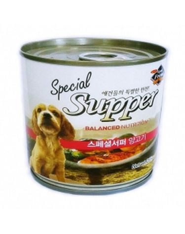 강아지 스페셜서퍼 양고기 통조림 285g 1P 습식 사료