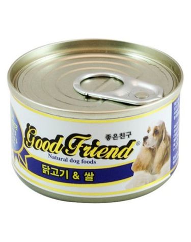강아지 닭고기 라이스 통조림 100g 1P 습식 사료 간식