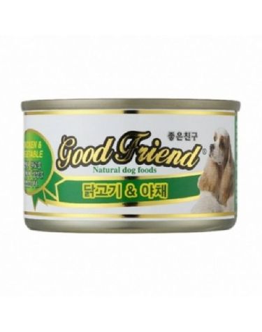 굿프랜드 강아지캔 닭고기야채 1박스 100gx24개