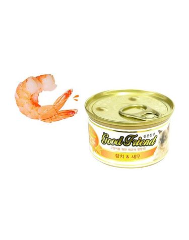 고양이캔 참치 새우 캔 85g 1개 영양간식 캔간식