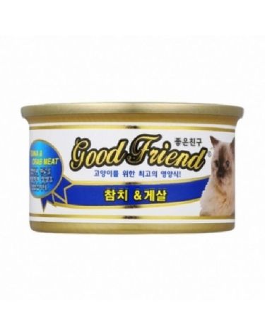 굿프랜드 고양이캔 참치게살 1박스 85gx24개
