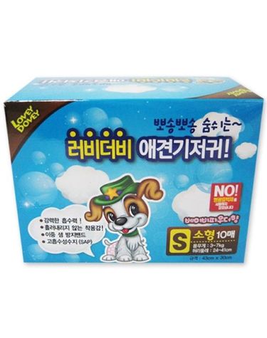 러비더비 애견 기저귀 10매 S