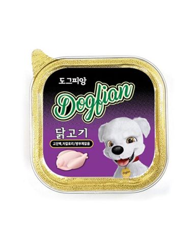 저칼로리 애완동물 영양 간식 캔 닭고기 100g 12p