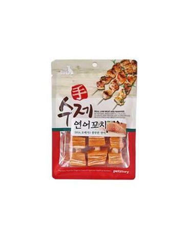 애견간식 펫스토리 수제 연어꼬치 1팩 90g