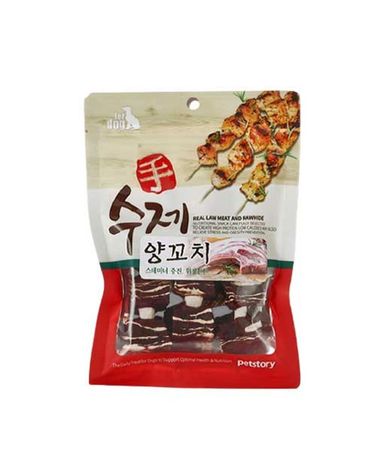 애견간식 펫스토리 수제 양꼬치 1팩 90g