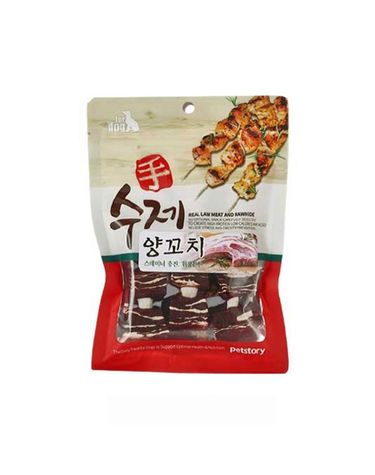애견간식 펫스토리 수제 양꼬치 90g 10팩 1세트