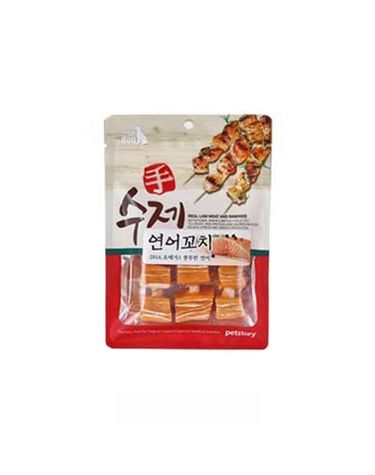 애견간식 펫스토리 수제 연어꼬치 90g 10팩 1타