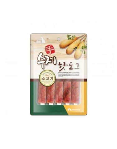 애견간식 펫스토리 수제 핫도그 소고기 100g 10팩 1타