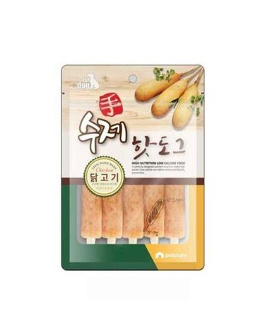 펫스토리 수제 핫도그 100g 닭고기 10팩 1세트