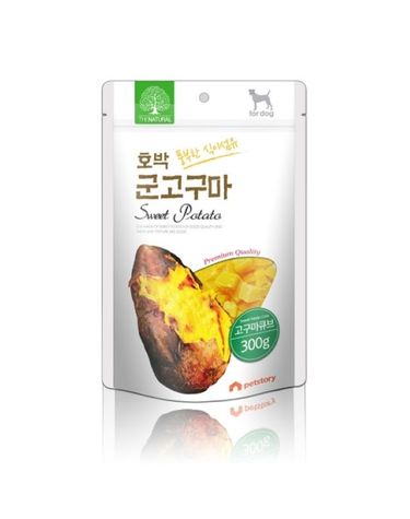 펫스토리 더내추럴 호박 고구마큐브 300g