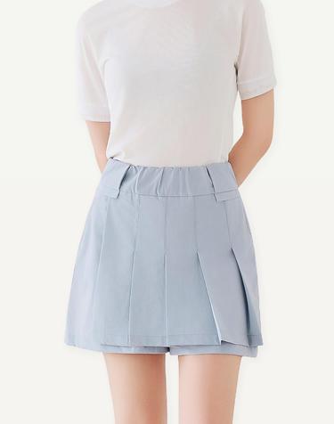 바스락 랩 스커트팬츠
