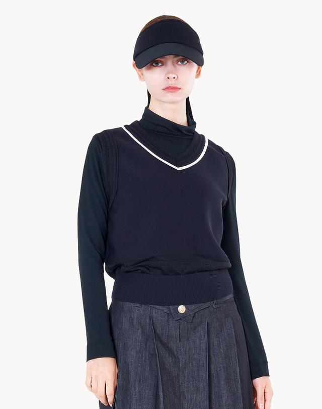 디마레 선셋셋업 베스트 착용컷