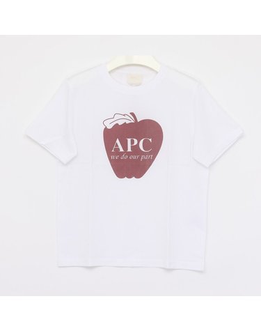 [갤러리아] 아페세 26SS APC로고 폼 에프 반팔 여성 티셔츠 COHBM F26578 AAB