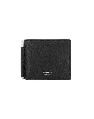 [톰포드] 남성 클래식 로고 그레인 레더 폴더 머니 클립 지갑(Y0231 LCL158S NAA)