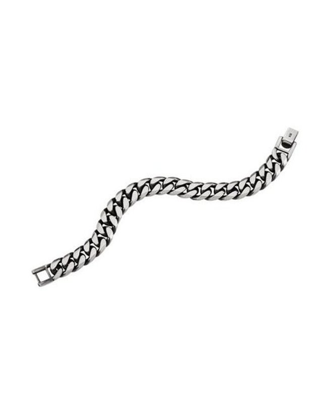 토코 [갤러리아] 토코 TOCO 925 Silver Classic Chain Bracelet 실버체인팔찌 착용컷