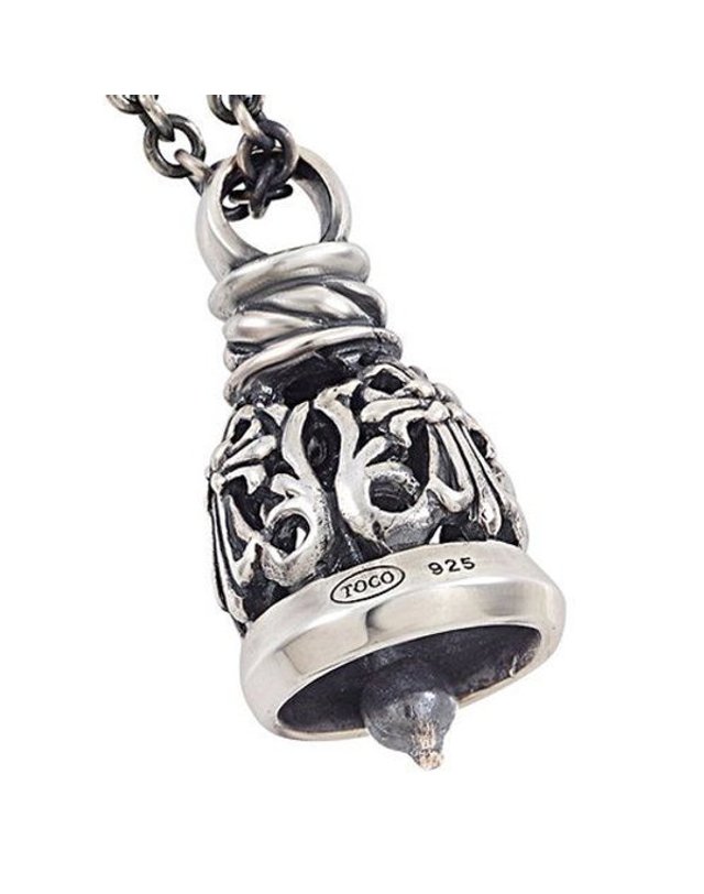 토코 [갤러리아] 토코 TOCO 925 Silver Bell Necklace 실버종목걸이 착용컷