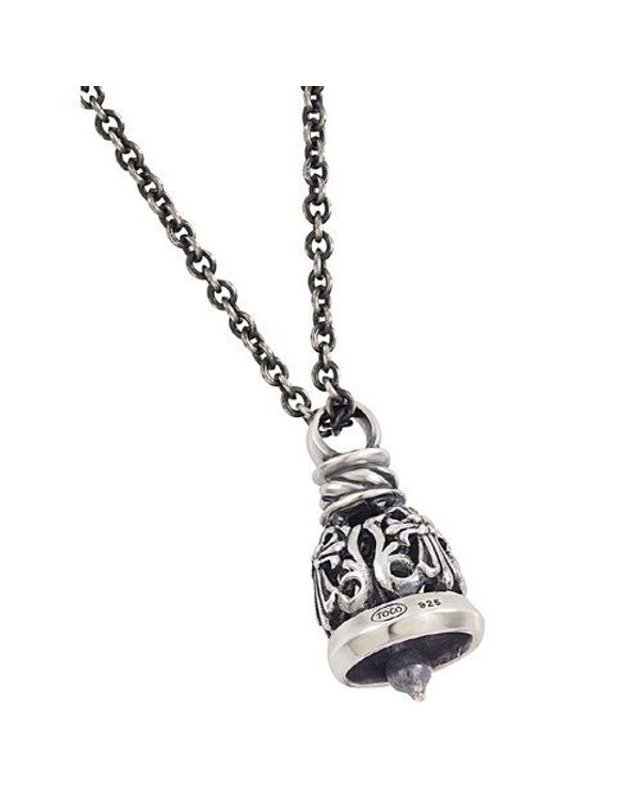 토코 [갤러리아] 토코 TOCO 925 Silver Bell Necklace 실버종목걸이 착용컷