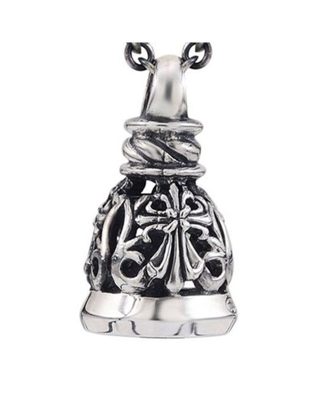 토코 [갤러리아] 토코 TOCO 925 Silver Bell Necklace 실버종목걸이 착용컷
