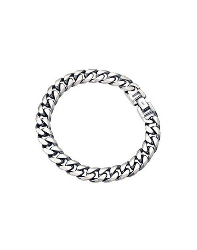 토코 [갤러리아] 토코 TOCO 925 Silver Classic Medium Chain 실버체인팔찌 착용컷
