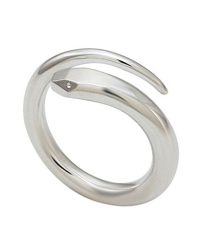 토코 [갤러리아] 토코 TOCO 925 Silver Snake Ring 실버반지 실버링 은반지 착용컷