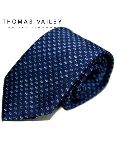 [갤러리아] [THOMAS VAILEY] 토마스베일리 패션넥타이-씽씽이 블루 8cm