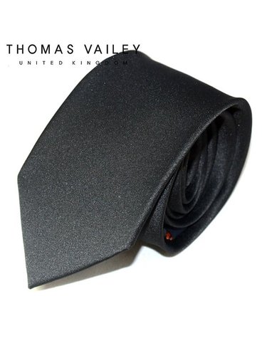 [갤러리아] [THOMAS VAILEY] 토마스베일리 패션넥타이-예장 블랙 슬림 6cm