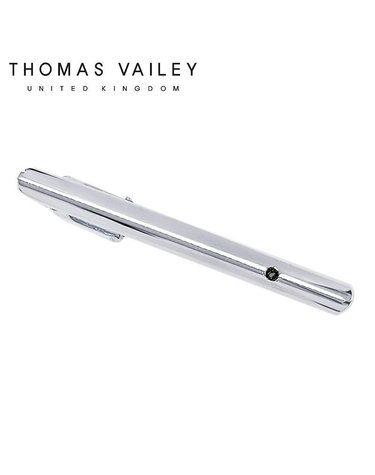 [갤러리아] [THOMAS VAILEY] 토마스베일리 넥타이핀-포인트 실버