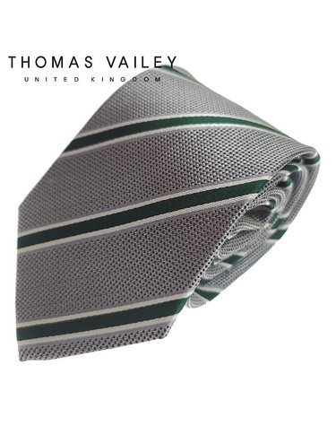 [갤러리아] [THOMAS VAILEY] 토마스베일리 실크넥타이 - 네이쳐 그레이 8cm